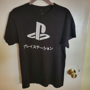Playstation Black Short Sleeve Tee SML